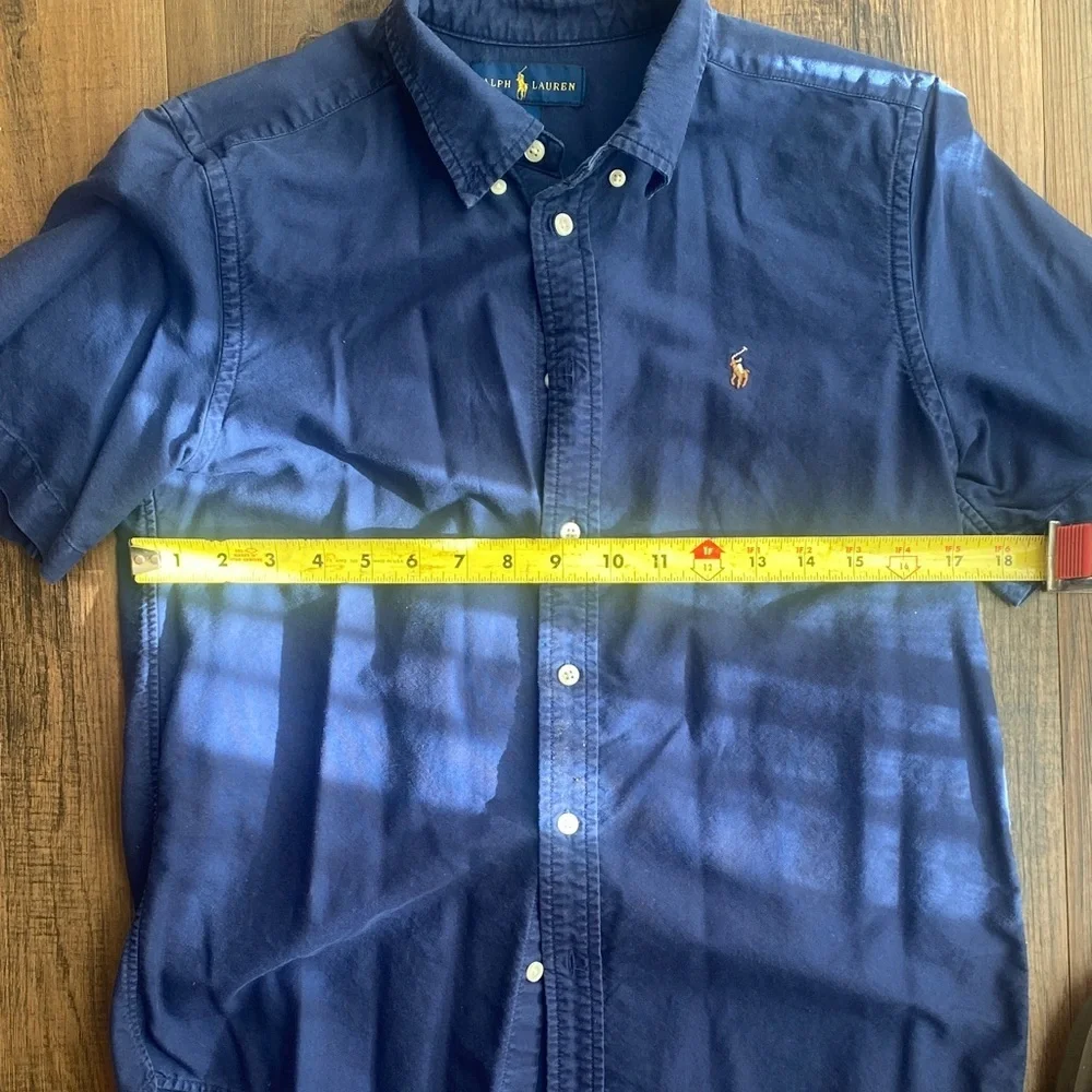 Bundle Ralph Lauren Kids Navy and Route66 Orange Plaid Shirt Set